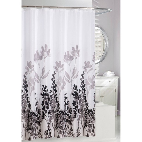 Wind Dance Shower Curtain Gray/White - Moda at Home