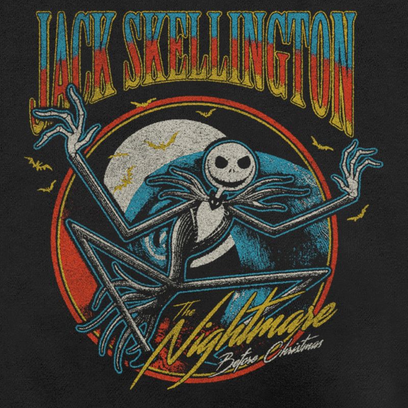 Men's The Nightmare Before Christmas Retro Jack Skellington Sweatshirt, 2 of 5
