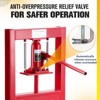 Hydraulic Press, Heavy Duty H-Frame Garage Floor Shop Press with Adjustable Worktable & Plates - 3 of 4