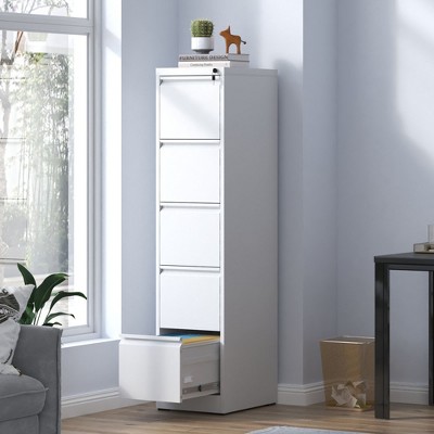 NicBex 3 Drawer Mobile File Cabinet with Lock Metal Filing Cabinets Under Desk Storage for Home Office Organizer