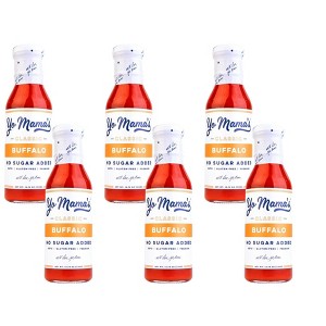 Yo Mama's Foods Buffalo Sauce - Case of 6/13.75 oz - 1 of 3