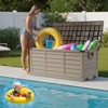 Karl Home 75 Gallons Plastic Foldable Deck Box Outdoor Indoor Deck Box - 3 of 4