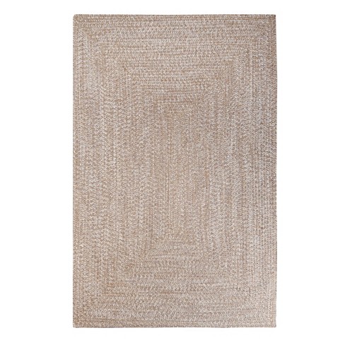 nuLOOM Lefebvre Casual Braided Tan 8 ft. Square Indoor/Outdoor