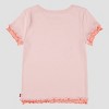 Levi's® Girls' Short Sleeve Embroidered Floral T-Shirt - Light Pink - 2 of 4
