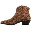 Journee Women's Taliah Medium and Wide Width Western Ankle Booties - 2 of 4