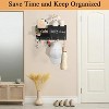 LunaLulinlk Key Holder for Wall, Mail Holder Organizer Wall Mount with Shelf, Hanging Key Rack Hanger with Hooks Decorative - 3 of 4