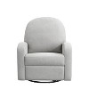 Relax-A-Lounger Martini Swivel Rocker Recliner Woven Light Gray - image 3 of 4