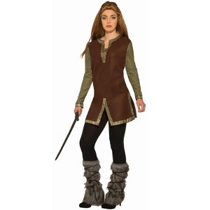 Forum Novelties Women's Viking Warrior Tunic Halloween Costume - 1 of 2