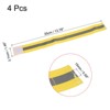 Unique Bargains Reflective Bands for Arm Wrist Ankle Leg 14x1.5 Inch Strip Wide Green 4 Pack - 2 of 4