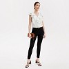 Women's Bohemia V-Neck Ruffle Blouse - A New Day™ White - 4 of 4