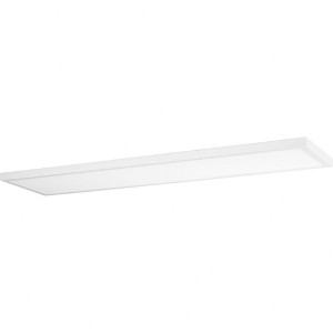 Progress Lighting, Everlume Collection, 1-Light, LED Linear Panel Light, Satin White, Frosted Polycarbonate Shade - 1 of 2