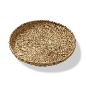 TAG Seagrass Round Tray - 1 of 2