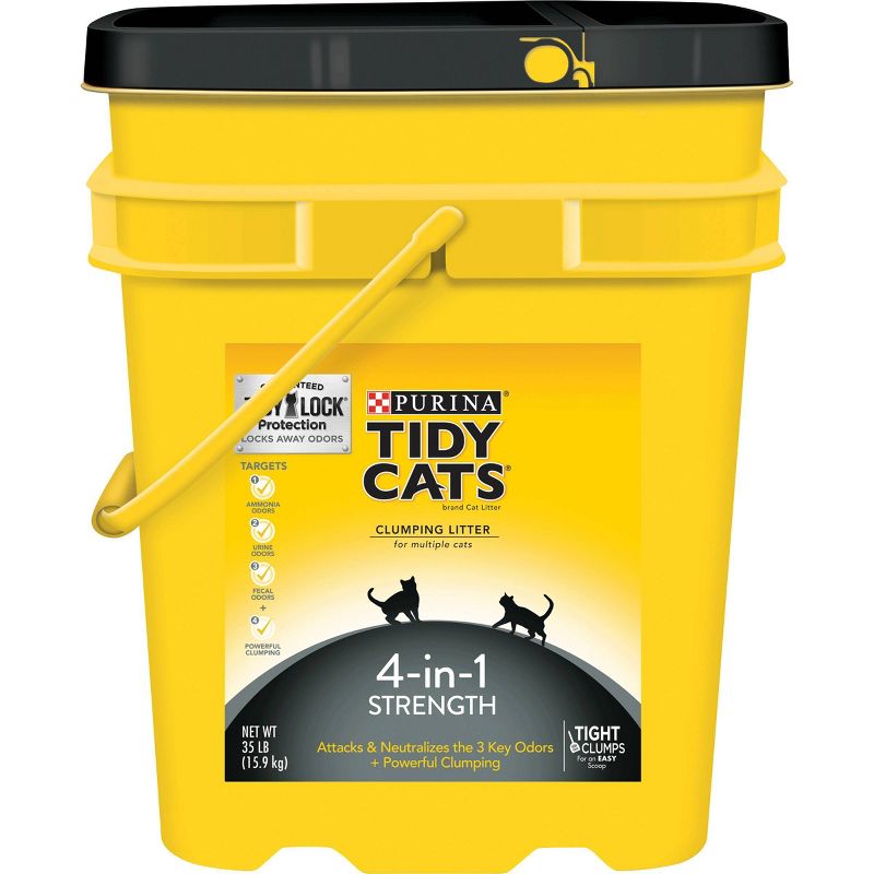 Purina Tidy Cats  4-in-1 Strength Multi-Cat Clumping Litter, 1 of 5