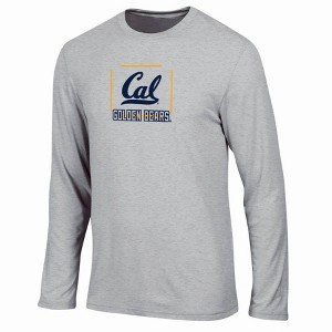 NCAA California Golden Bears Men's Gray Long Sleeve T-Shirt - 1 of 3