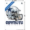 Trends International NFL Dallas Cowboys - Drip Helmet 20 Unframed Wall Poster Prints - 3 of 4