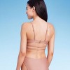 Women's Strappy Underwire Bikini Top - Wild Fable™ Brown Lurex - image 2 of 4