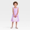 Girls' Woven Midi Dress - Cat & Jack™ - 3 of 3