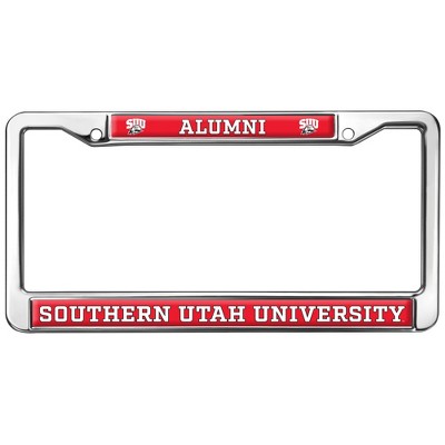 Southern Utah University Alumni Logo Full Size Standard License Plate Metal Frame