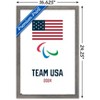 Trends International Team USA - Paralympic Logo Framed Wall Poster Prints - 3 of 4