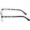 NY Eye Enhance Kids Reading Glasses Glossy Matte Black/Crystal Clear EN4119 46mm - 3 of 4