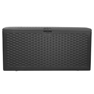 Decksplore Deck Box, Outdoor Storage Box, Patio Gardening Tools, Water and UV Resistant for Patio, Garden, Lawn, - 1 of 4