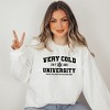 Simply Sage Market Women's Graphic Sweatshirt Very Cold University - 2 of 3