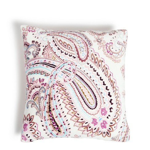 Paisley throw clearance pillows