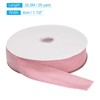 Unique Bargains Soft Single Face Spool Silky Velvet Ribbon for Bouquets DIY Crafts - 2 of 3