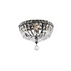 Elegant Lighting Tranquil 12 inch black flush mount - 3 of 4