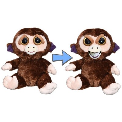 William Mark Corp Feisty Pets 8" Plush, Grandmaster Funk the Monkey (Sly Grin)