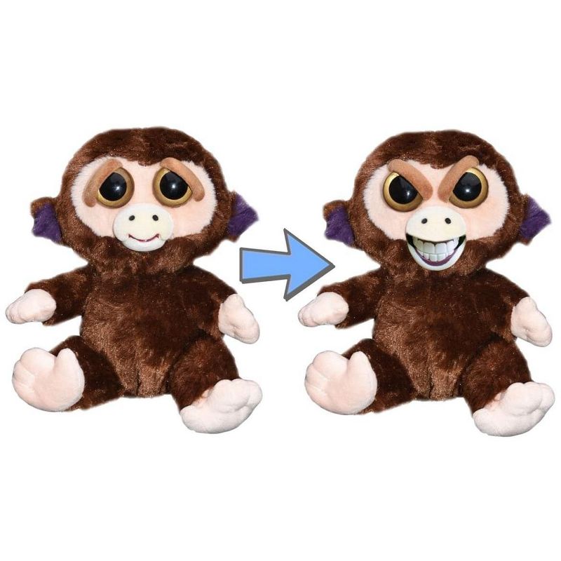 William Mark Corp Feisty Pets 8" Plush, Grandmaster Funk the Monkey (Sly Grin), 1 of 4