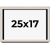 PosterPalooza | Minimalist Shadow Box Silver Picture Frame - UV Acrylic, Backing Board, Hanging Hardware - 2 of 4