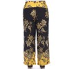 Women's Plus Size Floral Paisley Printed Palazzo Pants - White Mark - 4 of 4