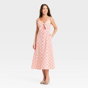 knee length dresses for ladies Yvette Corset Midi Dress main image 0
