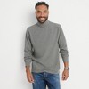 Lands' End Men's Long Sleeve Waffle Turtle Neck - 4 of 4