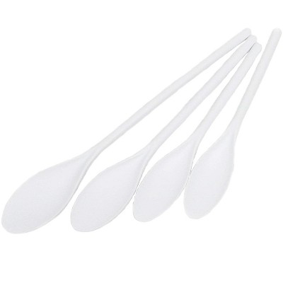 CHEF CRAFT 4-Piece White Poly Kitchen Mixing Spoon Set 1 Set — фото 2