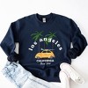 Simply Sage Market Women's Graphic Sweatshirt Los Angeles Car - 3 of 3