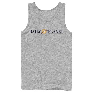 Men's Superman Daily Planet Logo Tank Top - 1 of 4