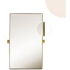 Hamilton Hills Rectangle Mirror with Metal Gold Frame - 4 of 4