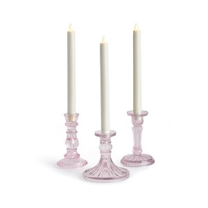 Plum & Post Estella Taper Holders Small, Set Of 3 - 1 of 4