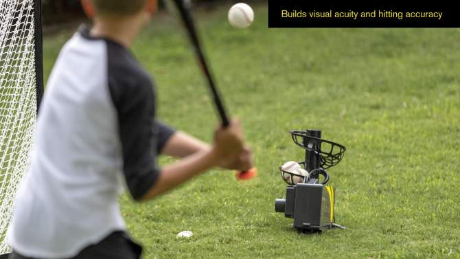 SKLZ Catapult Baseball Soft Toss Machine - Black/Yellow, 2 of 6, play video
