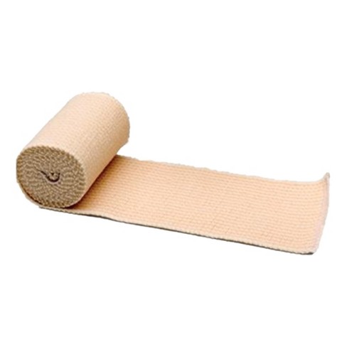 ACE Brand Elastic Bandage with Clips, Tan, 4” – One Size Fits Most 