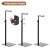 Unique Bargains Stainless Steel Adjustable Height Non-Fade Finish Display Stand - 3 of 3