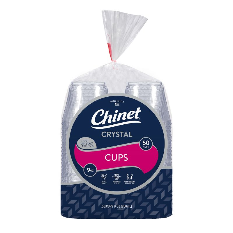 Chinet Crystal Cup - 50ct/9oz, 1 of 9
