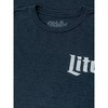 Tee Luv Miller Lite Beer Logo Front and Back Print T-Shirt - 3 of 4