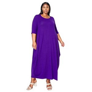 L I V D Women's Evelyn Bubble Hem Pocket Dress - 1 of 3