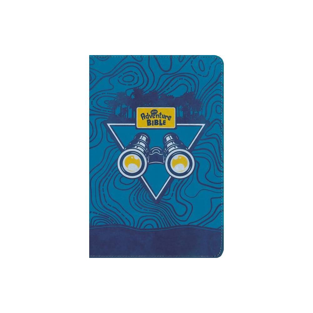 Nirv, Adventure Bible for Early Readers, Leathersoft, Blue, Full Color, Thumb Indexed Tabs - by Lawrence O Richards (Leather Bound)