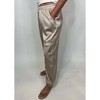 Women's Satin Cargo Joggers - KLd. Signature - 3 of 3