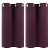 PiccoCasa Window Rod Pocket Valance Thermal Insulated Curtain Panels 2Pcs - 4 of 4