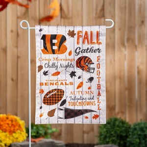 Evergreen Cincinnati Bengals Garden Flag 12 x 18 Inches Indoor Outdoor Decor - 1 of 1